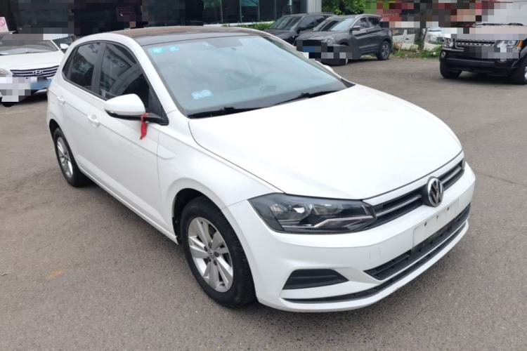 Used Volkswagen Polo 2019 Plus 1.5L Automatic Panoramic Enjoyment Edition Front Right 45 Deg