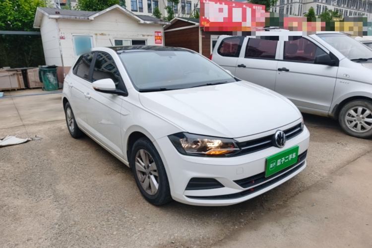 Used Volkswagen Polo 2019 Plus 1.5L Automatic Panoramic Enjoyment Edition Front Right 45 Deg