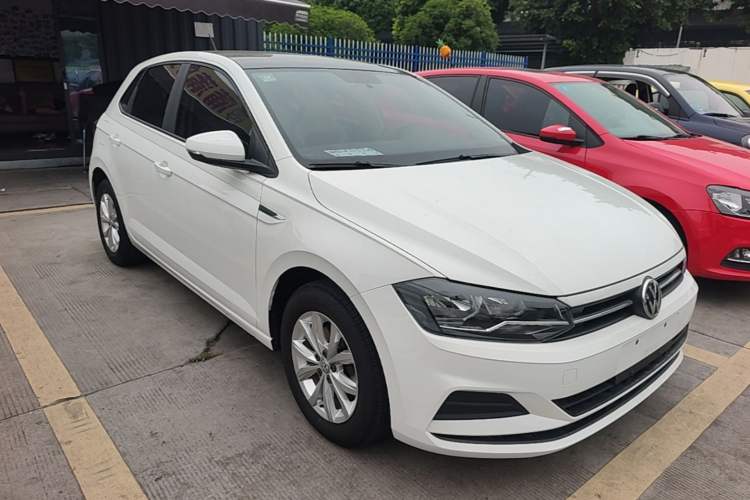 Used Volkswagen Polo 2019 Plus 1.5L Automatic Colorful Technology Edition Front Right 45 Deg
