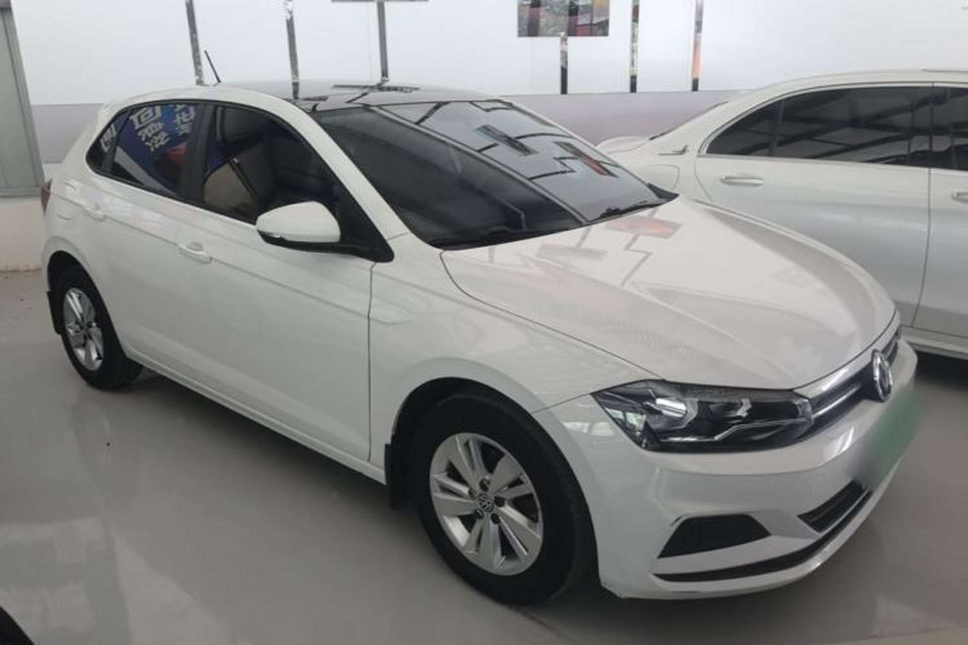 Used Volkswagen Polo 2019 Plus 1.5L Automatic Panoramic Enjoyment Edition Front Right 45 Deg