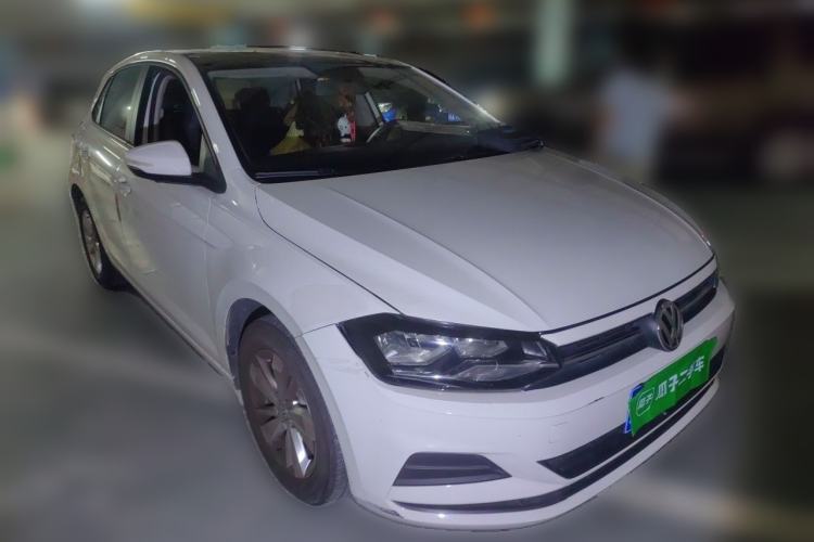 Used Volkswagen Polo 2019 Plus 1.5L Automatic Panoramic Enjoyment Edition Front Right 45 Deg