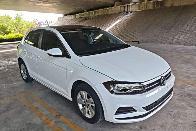 Used Volkswagen Polo 2019 Plus 1.5L Automatic Panoramic Enjoyment Edition Front Right 45 Deg