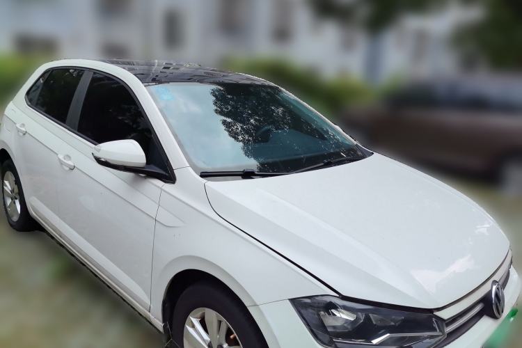 Used Volkswagen Polo 2019 Plus 1.5L Automatic Panoramic Enjoyment Edition Front Right 45 Deg