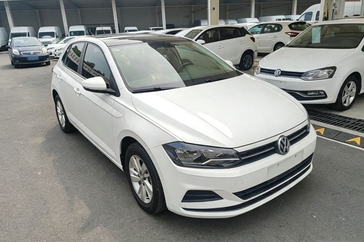 Used Volkswagen Polo 2019 Plus 1.5L Automatic Panoramic Enjoyment Edition Front Right 45 Deg