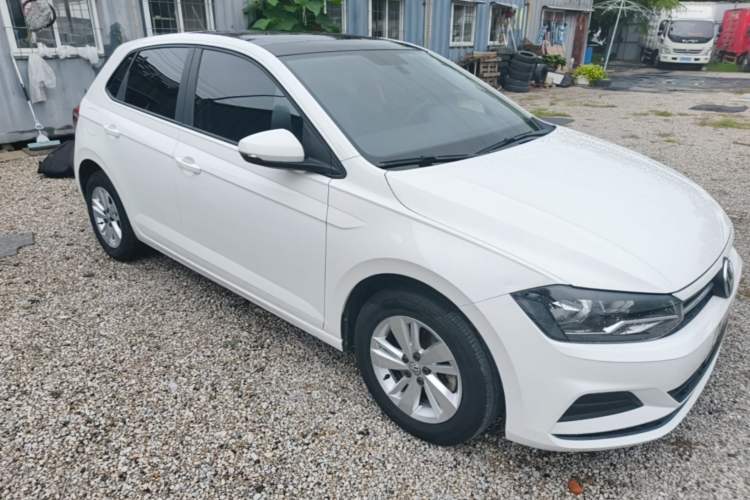Used Volkswagen Polo 2019 Plus 1.5L Automatic Panoramic Enjoyment Edition Front Right 45 Deg