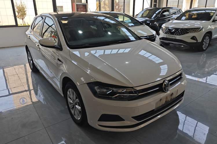 Used Volkswagen Polo 2019 Plus 1.5L Automatic Colorful Technology Edition Front Right 45 Deg