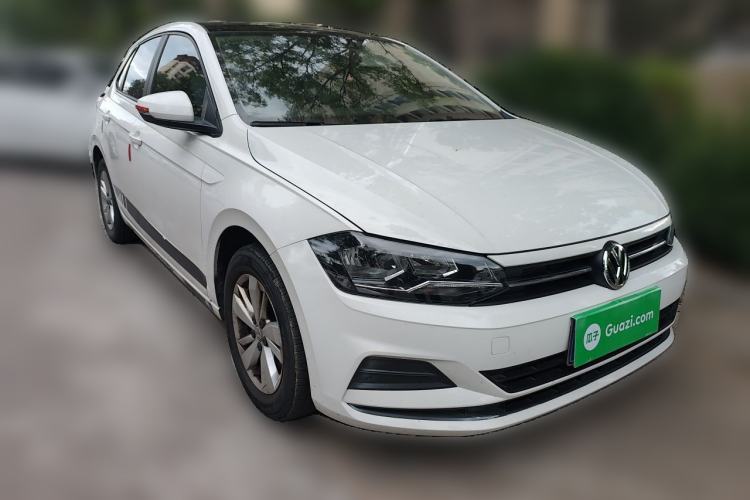 Used Volkswagen Polo 2019 Plus 1.5L Automatic Panoramic Enjoyment Edition Front Right 45 Deg