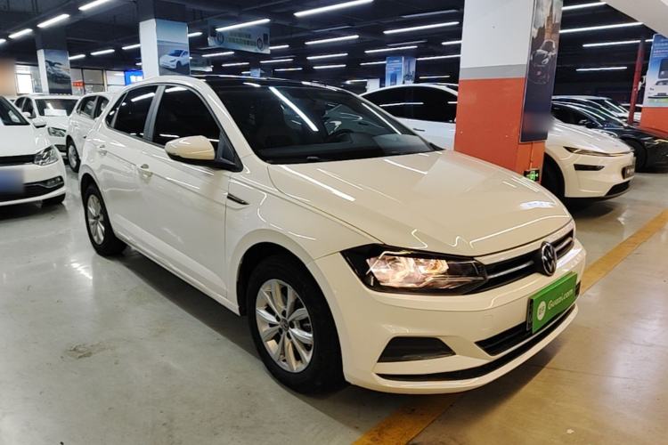 Used Volkswagen Polo 2019 Plus 1.5L Automatic Panoramic Enjoyment Edition Front Right 45 Deg