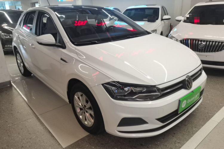 Used Volkswagen Polo 2019 Plus 1.5L Automatic Panoramic Enjoyment Edition Front Right 45 Deg