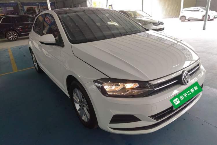 Used Volkswagen Polo 2019 Plus 1.5L Automatic Panoramic Enjoyment Edition Front Right 45 Deg