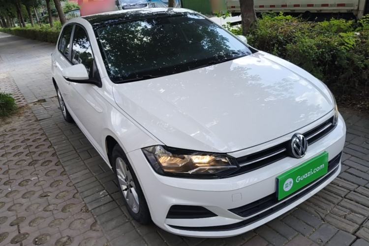 Used Volkswagen Polo 2019 Plus 1.5L Automatic Panoramic Enjoyment Edition Front Right 45 Deg