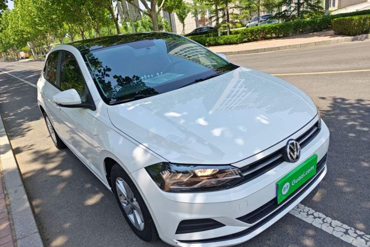 Used Volkswagen Polo 2019 Plus 1.5L Automatic Panoramic Enjoyment Edition Front Right 45 Deg
