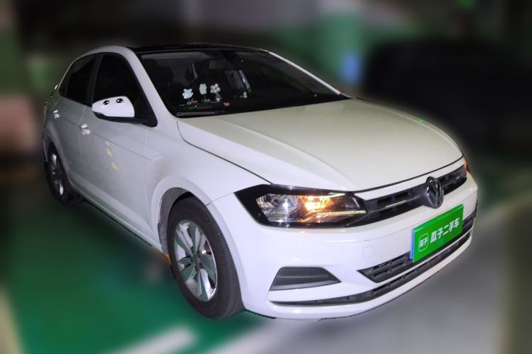 Used Volkswagen Polo 2019 Plus 1.5L Automatic Panoramic Enjoyment Edition Front Right 45 Deg