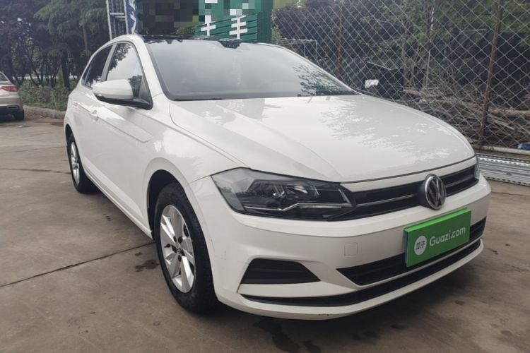 Used Volkswagen Polo 2019 Plus 1.5L Automatic Panoramic Enjoyment Edition Front Right 45 Deg