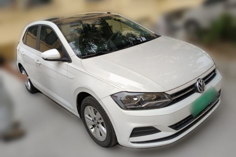 Used Volkswagen Polo 2019 Plus 1.5L Automatic Panoramic Enjoyment Edition Front Right 45 Deg