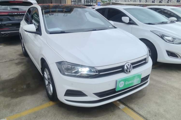 Used Volkswagen Polo 2019 Plus 1.5L Automatic Panoramic Enjoyment Edition Front Right 45 Deg