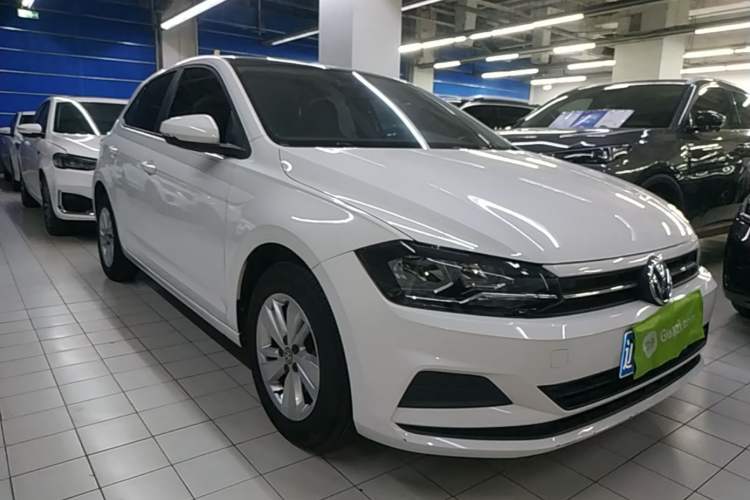 Used Volkswagen Polo 2019 Plus 1.5L Automatic Panoramic Enjoyment Edition Front Right 45 Deg