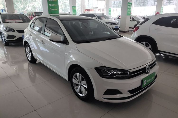 Used Volkswagen Polo 2019 Plus 1.5L Automatic Panoramic Enjoyment Edition Front Right 45 Deg