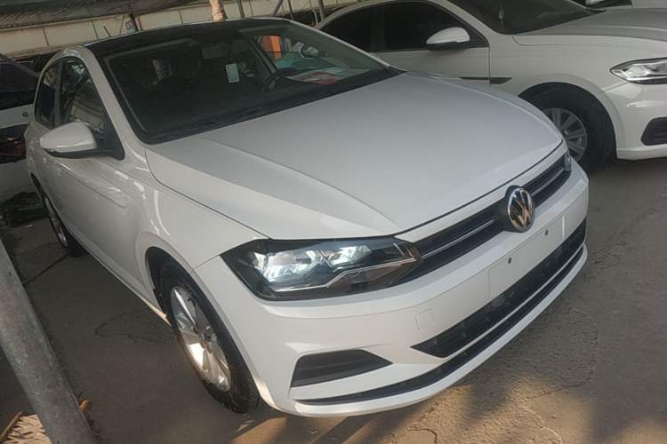 Used Volkswagen Polo 2019 Plus 1.5L Automatic Panoramic Enjoyment Edition Front Right 45 Deg