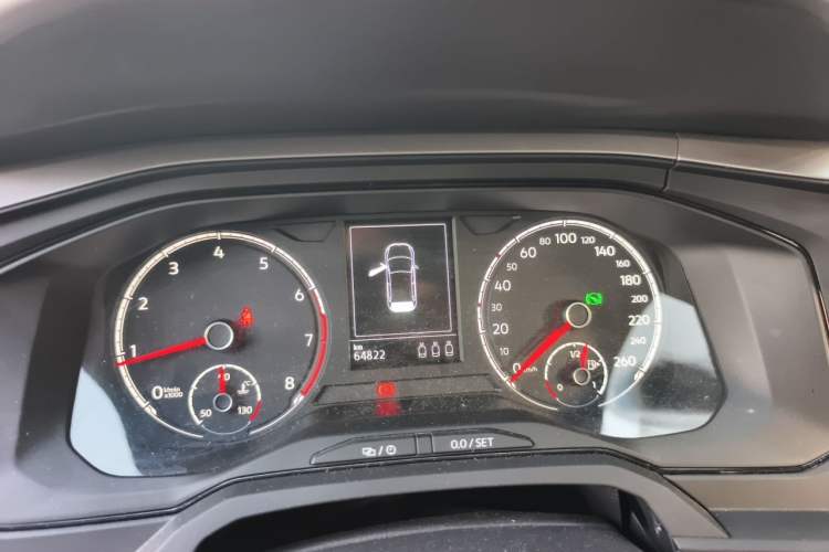 Used Volkswagen Polo 2019 Plus 1.5L Automatic Panoramic Enjoyment Edition Instrument Cluster