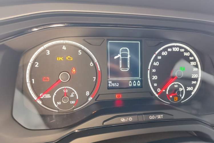 Used Volkswagen Polo 2019 Plus 1.5L Automatic Panoramic Enjoyment Edition Instrument Cluster