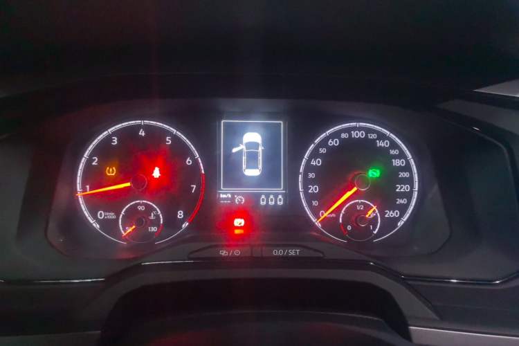 Used Volkswagen Polo 2019 Plus 1.5L Automatic Panoramic Enjoyment Edition Instrument Cluster