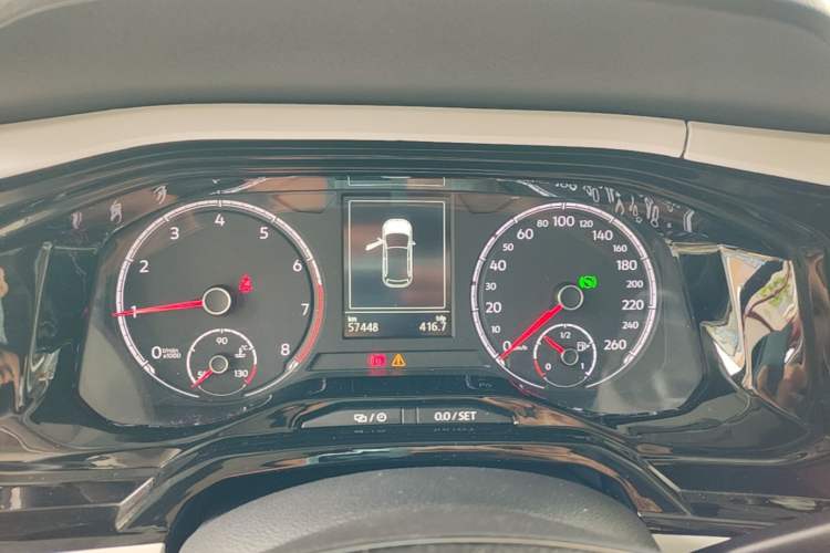 Used Volkswagen Polo 2019 Plus 1.5L Automatic Panoramic Enjoyment Edition Instrument Cluster