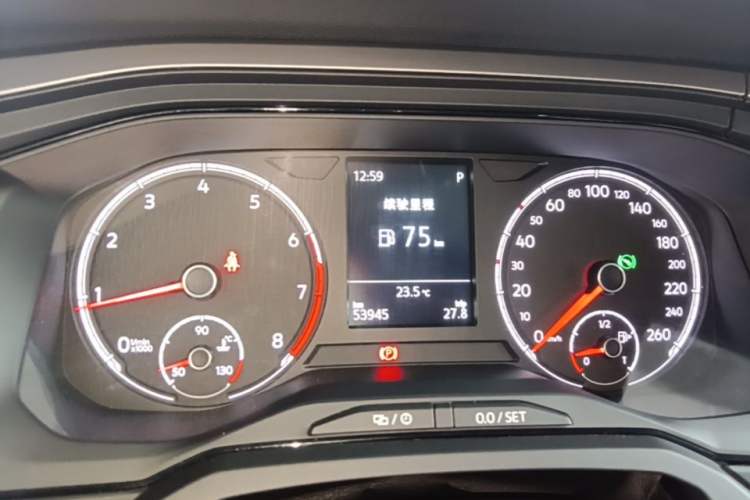 Used Volkswagen Polo 2019 Plus 1.5L Automatic Panoramic Enjoyment Edition Instrument Cluster