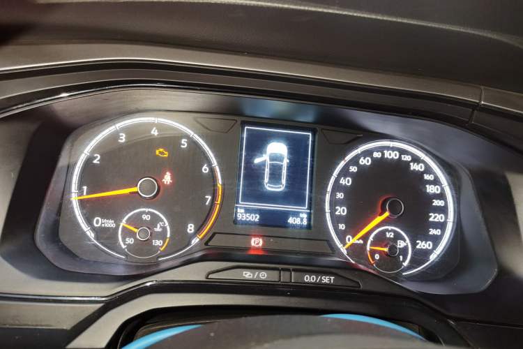 Used Volkswagen Polo 2019 Plus 1.5L Automatic Panoramic Enjoyment Edition Instrument Cluster