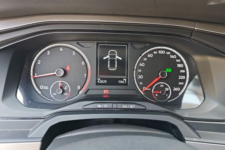 Used Volkswagen Polo 2019 Plus 1.5L Automatic Panoramic Enjoyment Edition Instrument Cluster