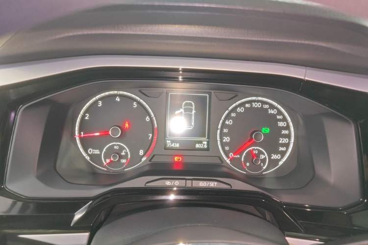 Used Volkswagen Polo 2019 Plus 1.5L Automatic Colorful Technology Edition Instrument Cluster