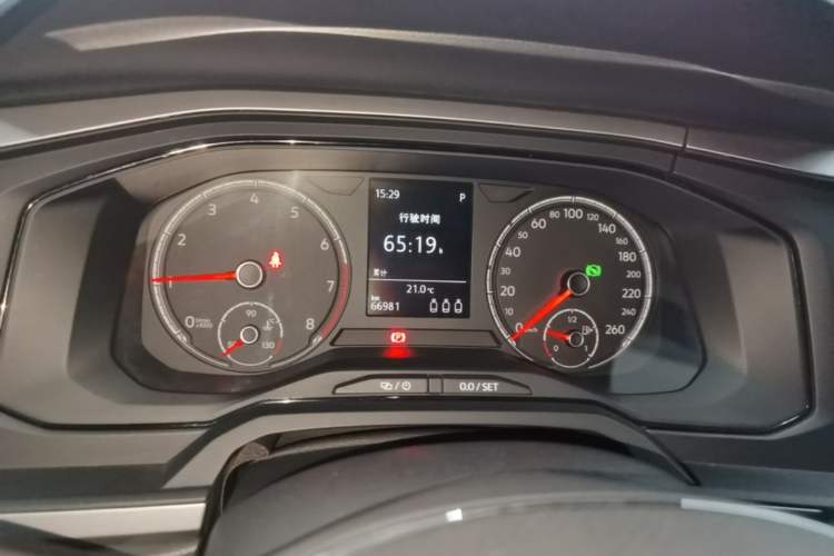 Used Volkswagen Polo 2019 Plus 1.5L Automatic Panoramic Enjoyment Edition Instrument Cluster