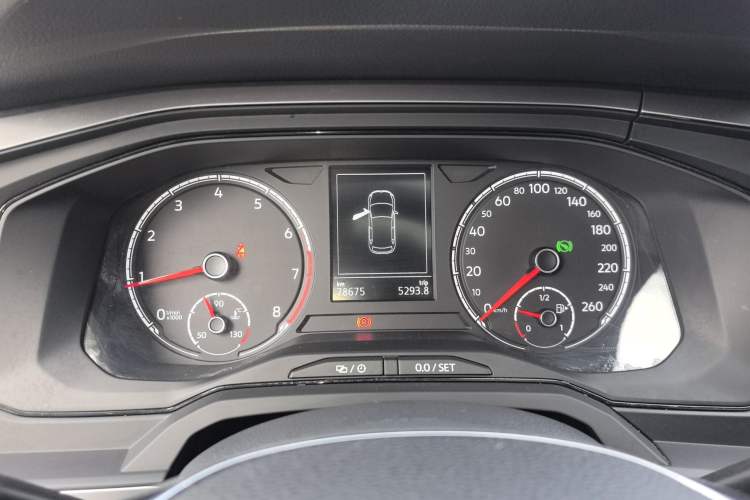 Used Volkswagen Polo 2019 Plus 1.5L Automatic Panoramic Enjoyment Edition Instrument Cluster