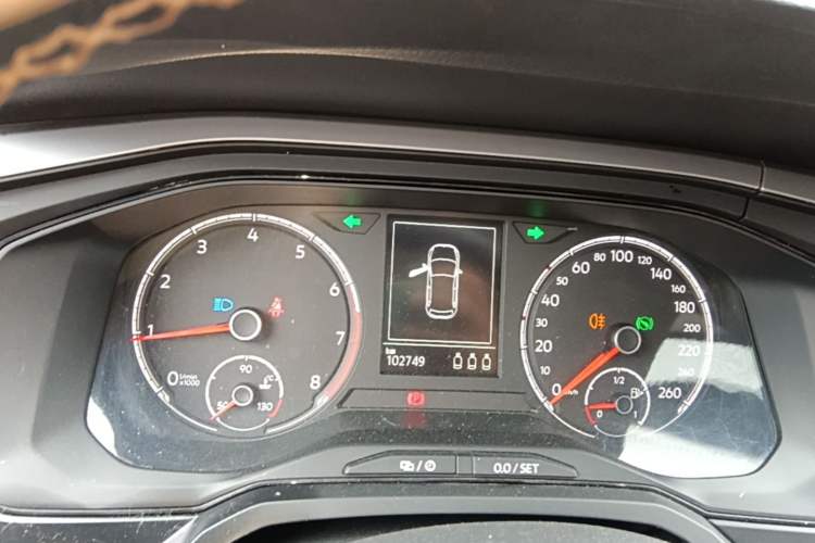 Used Volkswagen Polo 2019 Plus 1.5L Automatic Panoramic Enjoyment Edition Instrument Cluster