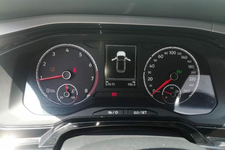 Used Volkswagen Polo 2019 Plus 1.5L Automatic Colorful Technology Edition Instrument Cluster