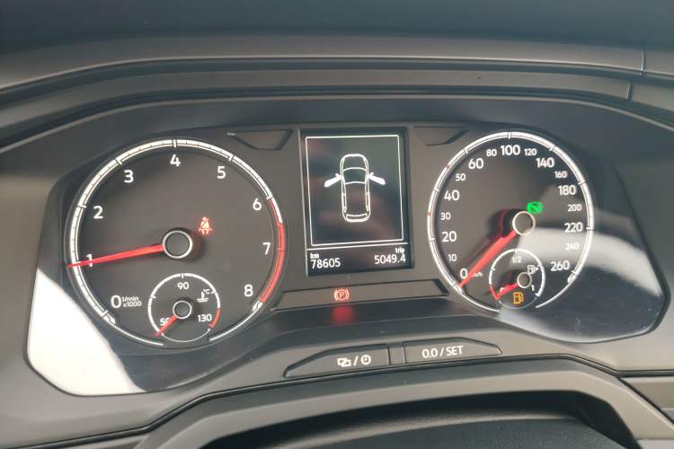 Used Volkswagen Polo 2019 Plus 1.5L Automatic Panoramic Enjoyment Edition Instrument Cluster