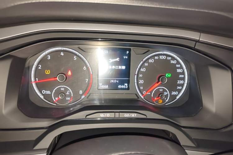 Used Volkswagen Polo 2019 Plus 1.5L Automatic Panoramic Enjoyment Edition Instrument Cluster