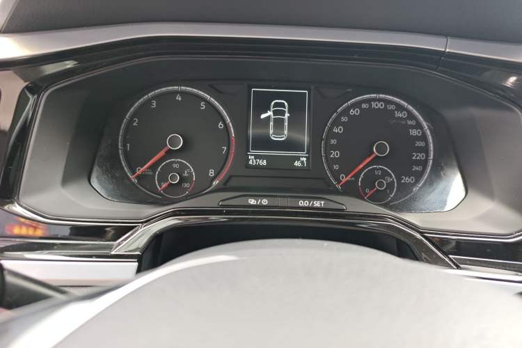 Used Volkswagen Polo 2019 Plus 1.5L Automatic Colorful Technology Edition Odometer Close Up