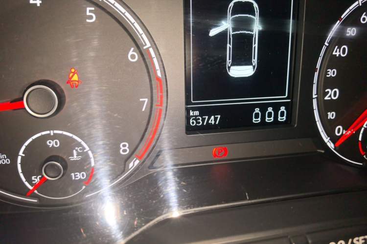 Used Volkswagen Polo 2019 Plus 1.5L Automatic Colorful Technology Edition Odometer Close Up