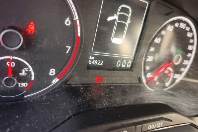 Used Volkswagen Polo 2019 Plus 1.5L Automatic Panoramic Enjoyment Edition Odometer Close Up