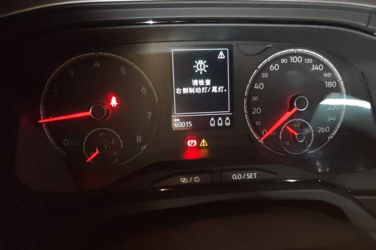 Used Volkswagen Polo 2019 Plus 1.5L Automatic Panoramic Enjoyment Edition Odometer Close Up