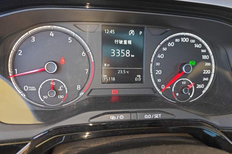 Used Volkswagen Polo 2019 Plus 1.5L Automatic Colorful Technology Edition Odometer Close Up