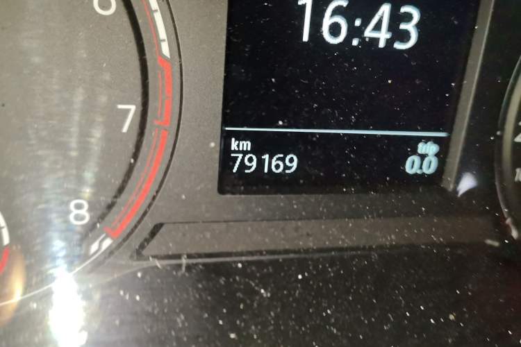 Used Volkswagen Polo 2019 Plus 1.5L Automatic Panoramic Enjoyment Edition Odometer Close Up