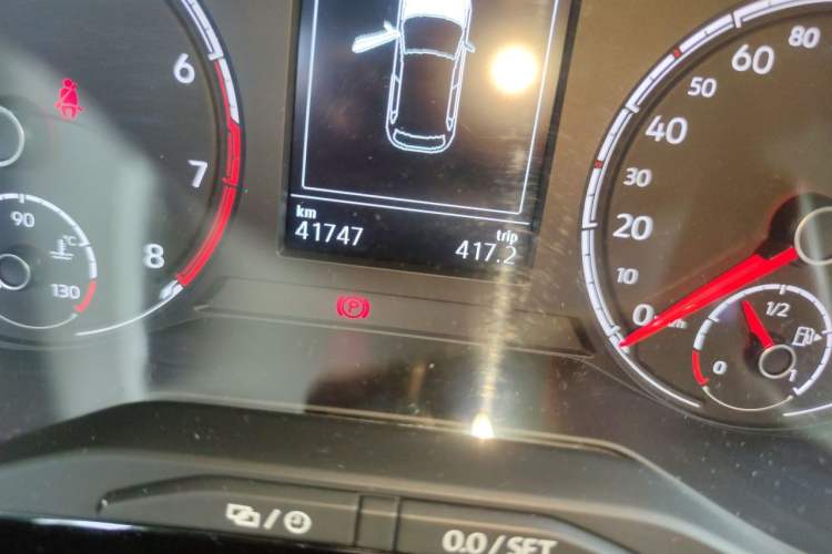 Used Volkswagen Polo 2019 Plus 1.5L Automatic Colorful Technology Edition Odometer Close Up