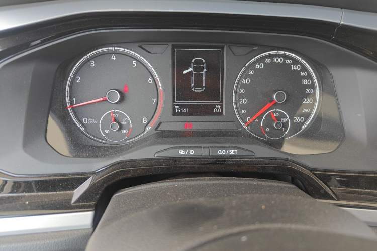 Used Volkswagen Polo 2019 Plus 1.5L Automatic Colorful Technology Edition Odometer Close Up