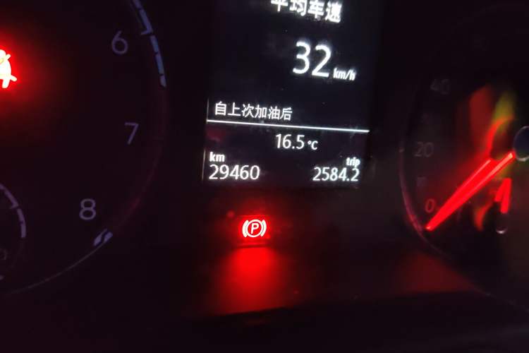 Used Volkswagen Polo 2019 Plus 1.5L Automatic Panoramic Enjoyment Edition Odometer Close Up