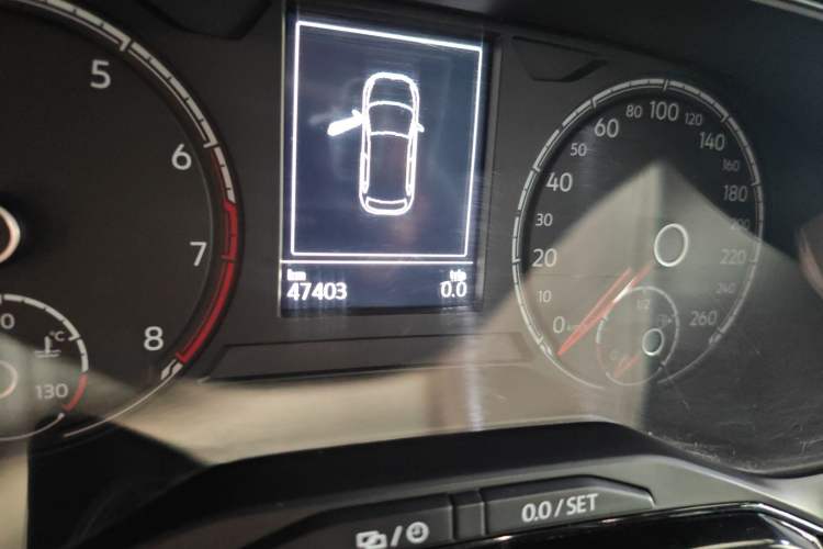 Used Volkswagen Polo 2019 Plus 1.5L Automatic Colorful Technology Edition Odometer Close Up