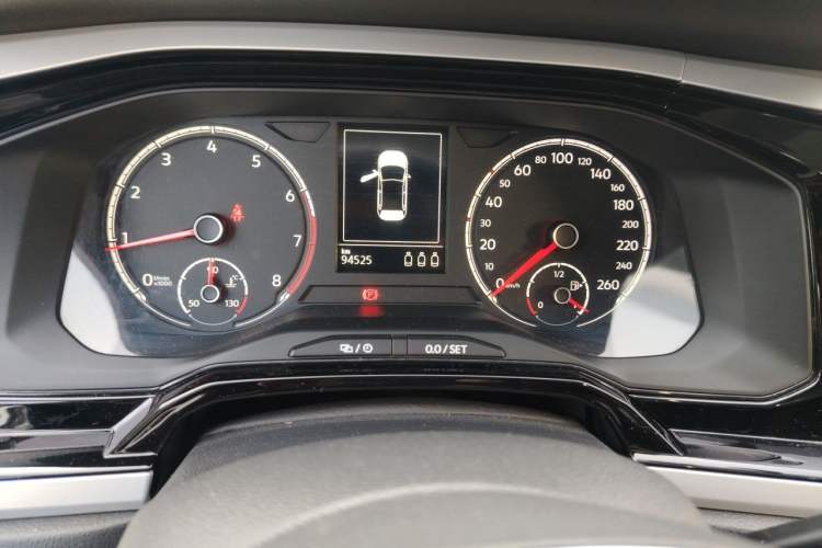 Used Volkswagen Polo 2019 Plus 1.5L Automatic Colorful Technology Edition Odometer Close Up