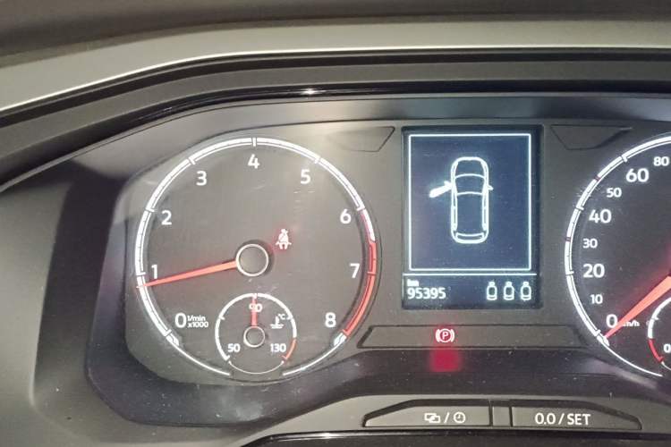 Used Volkswagen Polo 2019 Plus 1.5L Automatic Panoramic Enjoyment Edition Odometer Close Up