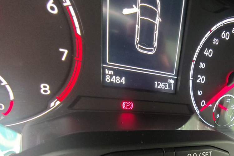 Used Volkswagen Polo 2019 Plus 1.5L Automatic Colorful Technology Edition Odometer Close Up